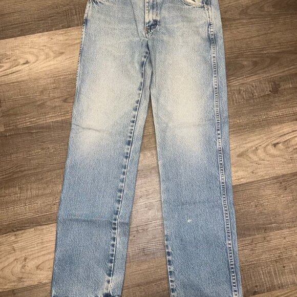 Men’s RUSTLER Jeans 29 X 32 Light Blue Regular Fit Straight Denim - Picture 1 of 5
